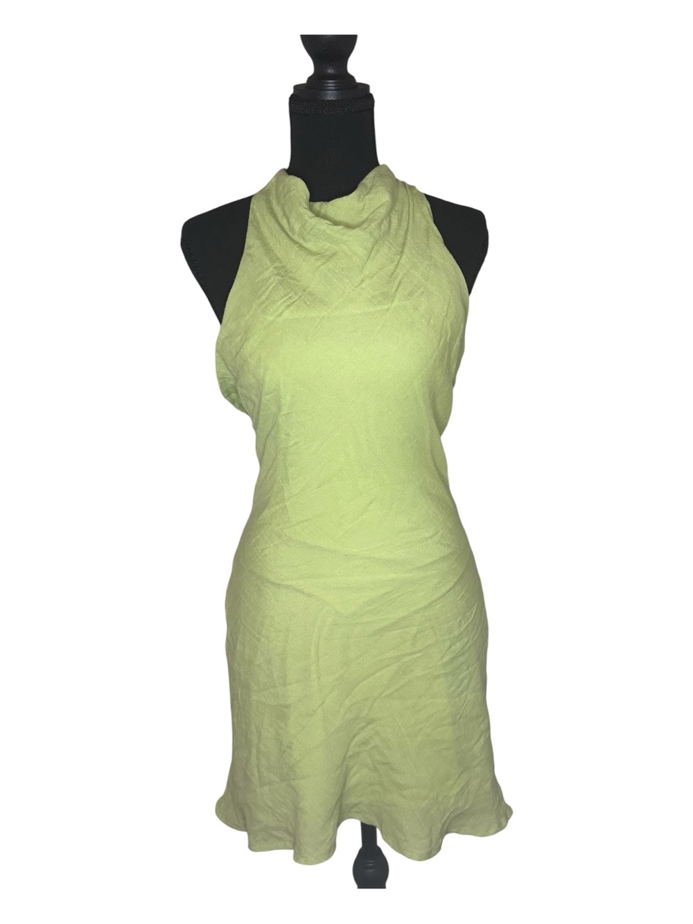 Cider Pale Green Sleeveless Dress